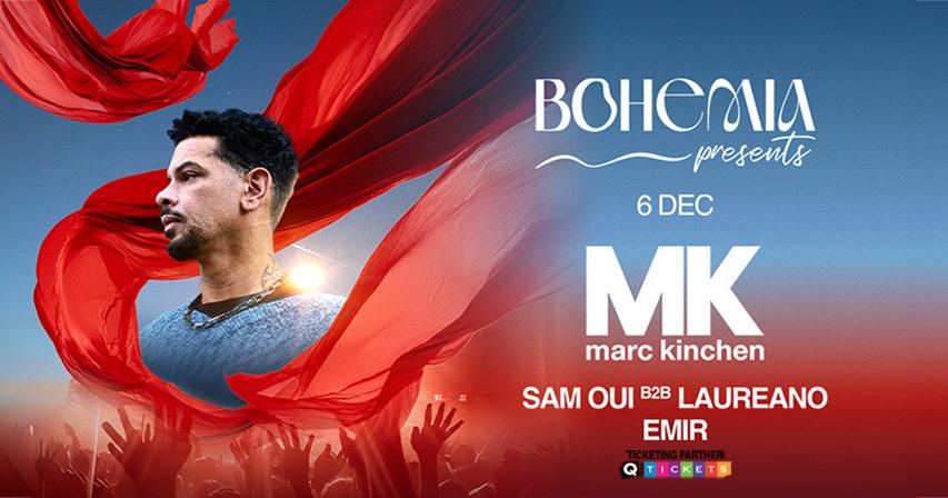 Get Ready Dubai: Bohemia Presents MK for a Night of Pure House Energy