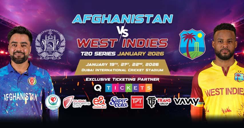 Afghanistan vs West Indies T20I Series 2026