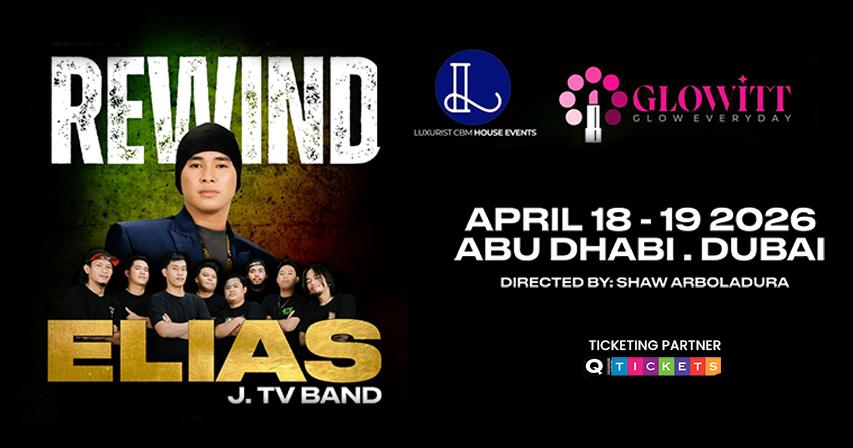 Ouhahay Elias J.TV Band Rewind: A Night of Nostalgia and Filipino Hits in Abu Dhabi