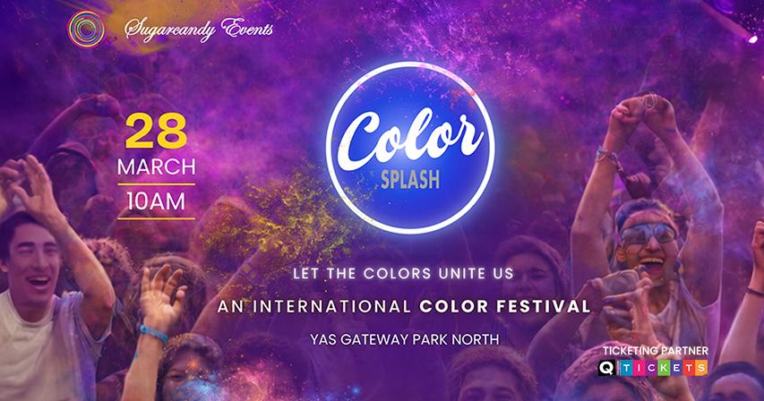 Color Splash 2026: Abu Dhabi’s Most Vibrant Daytime Festival