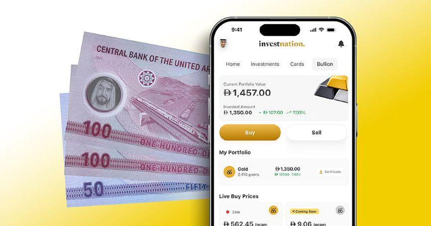 Dh250 is now enough to start investing in gold and silver