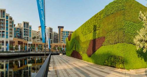 This leafy structure rose up in Dubai all of a sudden