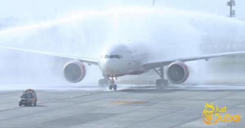 Water cannon salute at Dubai airport terminal turns out badly, plane incubate opens