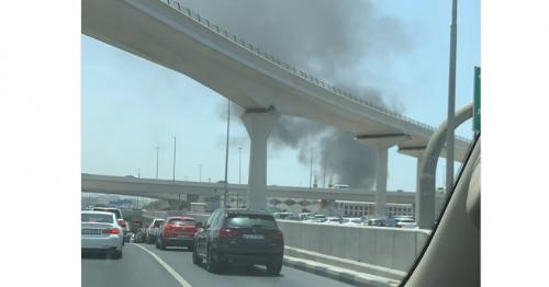 Multiple car fire breaks out near Dubai airport