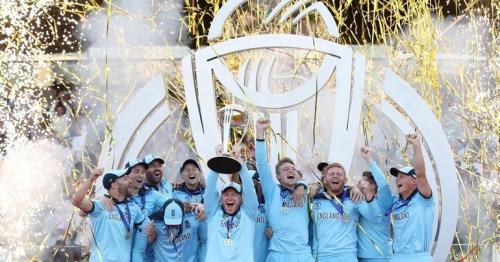 England celebrate after World Cup final win over New Zealand