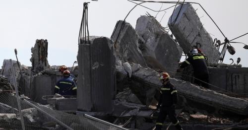 Buildings collapse as 5.1-magnitude quake jolts Athens