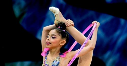 Golden gymnast at 8: No Emirati girl is too young to make the nation proud