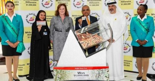 Emirati wins $1 million at Dubai Duty Free raffle