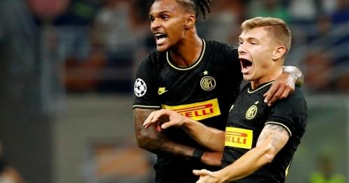 Barella rescues Inter with stoppage-time equaliser against Slavia