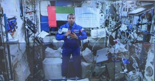 UAE astronaut records 1-hour film on life aboard ISS and his activities