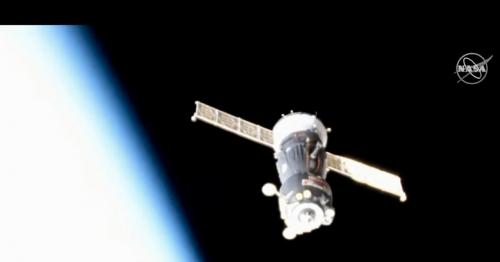 Soyuz ship carrying UAE astronaut Hazzaa AlMansoori undocks from ISS