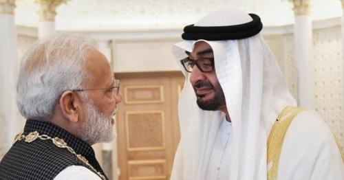 Modi condoles with Sheikh Mohamed bin Zayed over uncle's death