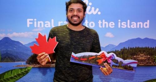 Indian-source expat in Dubai wins a private island in Canada