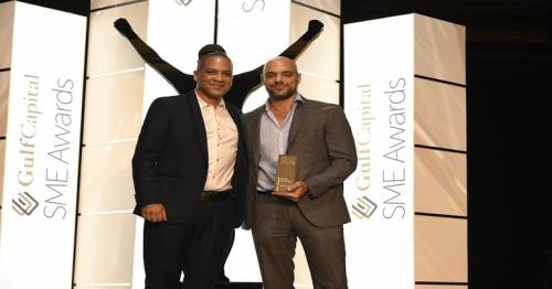 TechKnowledge wins the SME Gulf Capital Digital Business of the Year Award