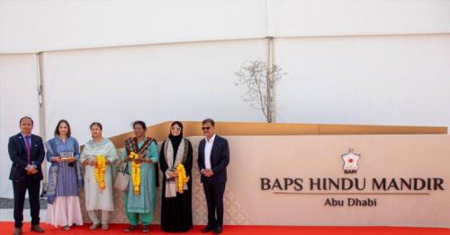 Abu Dhabi Hindu temple ideal example of global harmony: Indian Parliament Speaker Birla