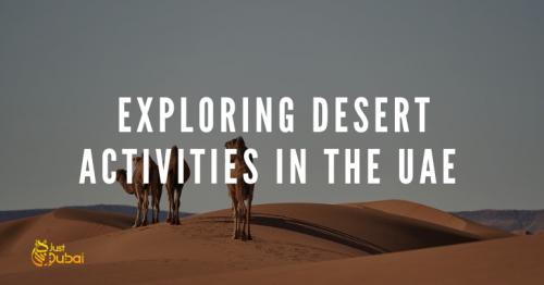 Exploring Desert Activities in the UAE