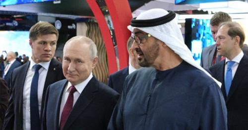 UAE’s President Sheikh Mohamed meets Vladimir Putin in Russia