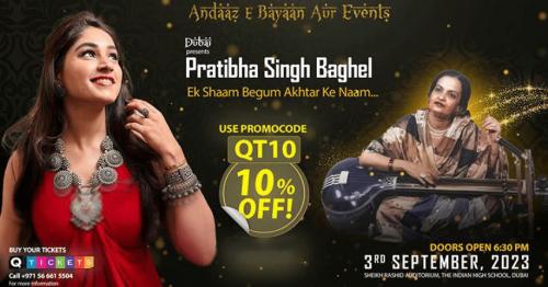 Ek Shaam Begum Akhtar Ke Naam: A Timeless Musical Tribute in Dubai