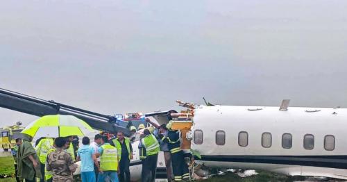 Dubai's flight redirected to the runway at Mumbai airport