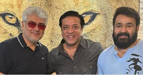 Tamil star Ajith Kumar and Malayalam superstar Mohanlal reunite in Dubai