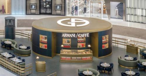 The first Armani Caffè in the UAE has opened at Dubai Mall