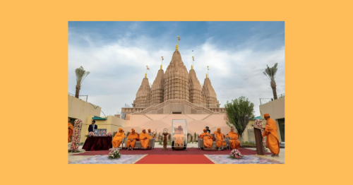 Abu Dhabi Hindu Temple Inauguration