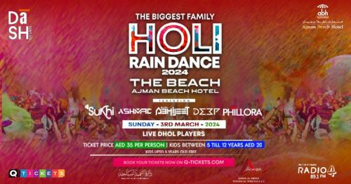 HOLI RAIN DANCE – 2024