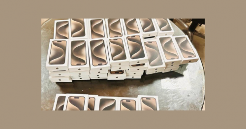 iPhone Smuggling Bust at Indira Gandhi Airport