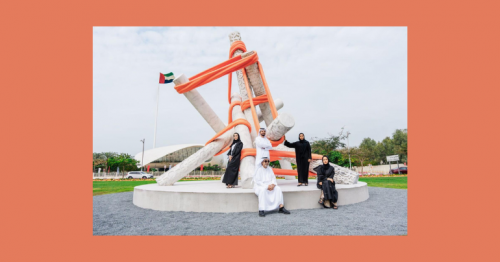 5 Emirati artists create new artwork installed in public garden