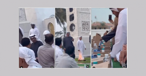 President breaks fast with UAE worshippers at Sheikh Zayed Grand Mosque