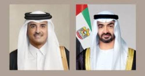 UAE President Greeted with An Official Visit By Qatari Prime Minister
