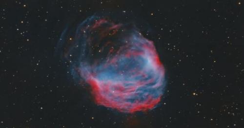 UAE astronomers capture giant cloud from star explosion after 33 hours of filming