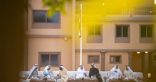 UAE Rulers meet for iftar at historic Sheikh Zayed farm in Dubai