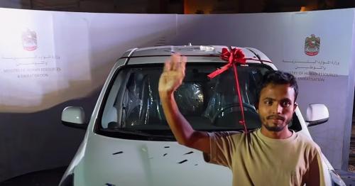 UAE: Workers win car, flight tickets, mobile phones during Eid Al Fitr celebration