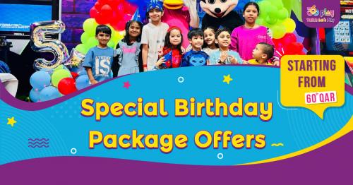 Celebrate Big - Special Birthday Package Offers in 360 Play Qatar 