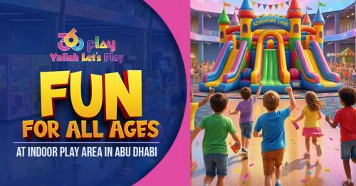 Fun for All Ages at Indoor Play Area in Abu Dhabi