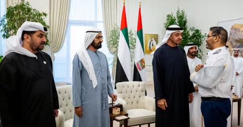 UAE President honours flydubai FZ1073 crew with Order of