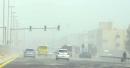 Dust storm alert, visibility reduced to less than 500 metres